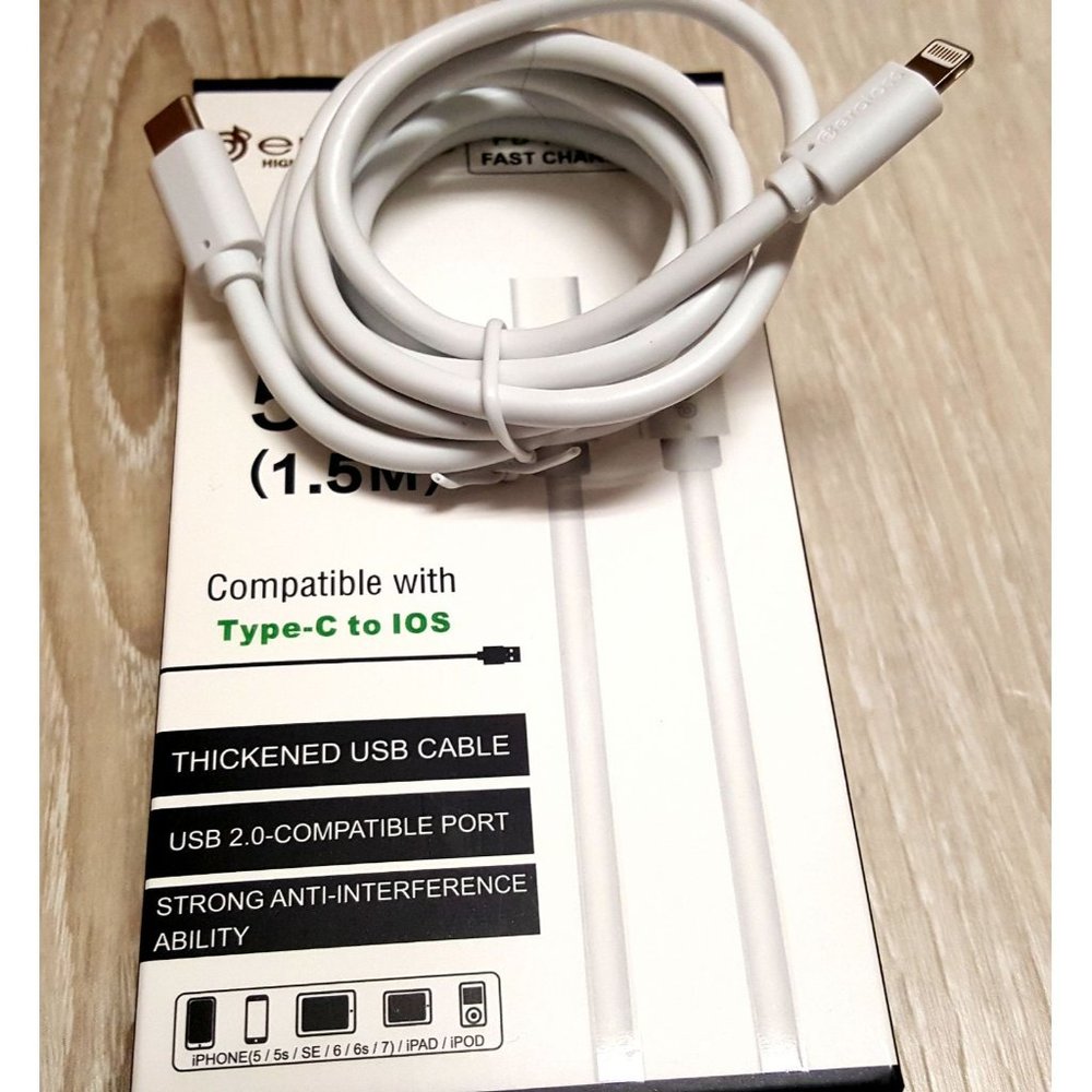 Fast iPhone Type C PD Cable New in Box